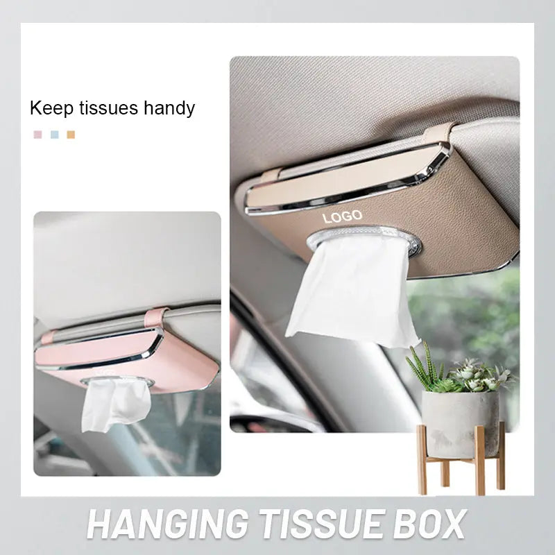 Taschentuchbox für die Sonnenblende im Auto mysite