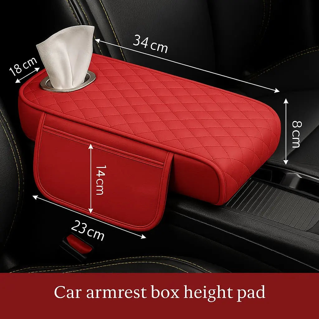 NeatNest™ 3-in-1 Car Armrest Organizer – Tissue Holder, Storage Bag & Mat in One lovelifeC