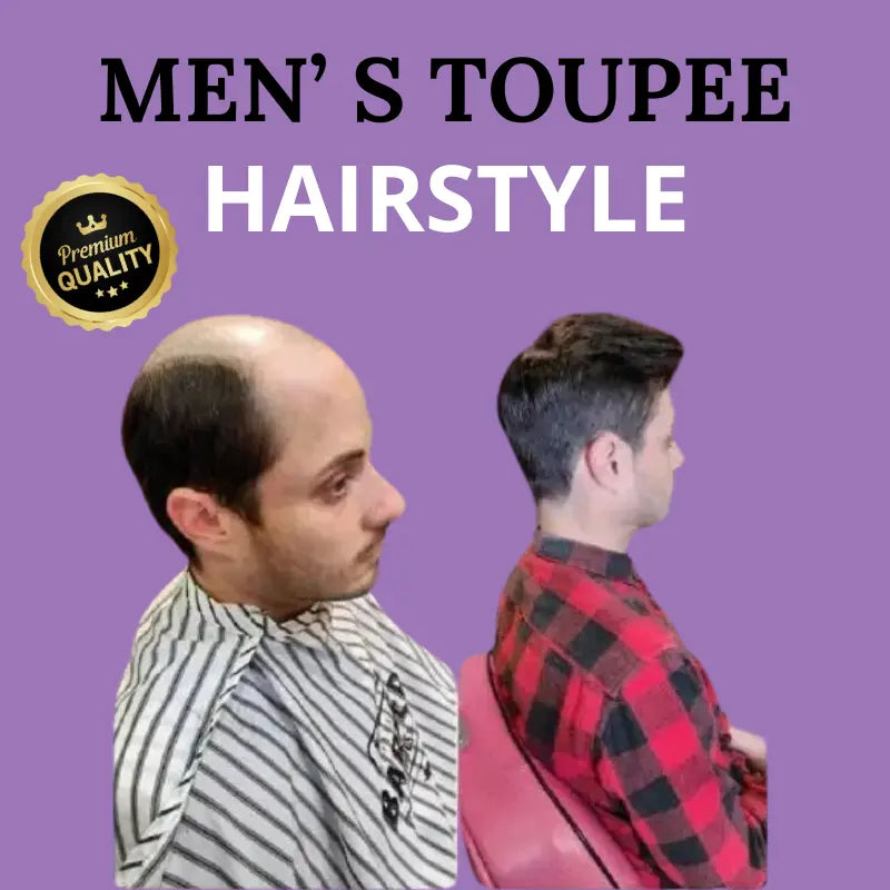 natural wig for men Top Store