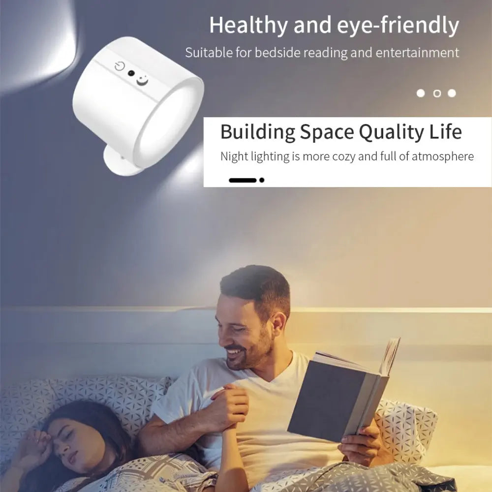 LED Wall Sconce 360° Touch Top Store