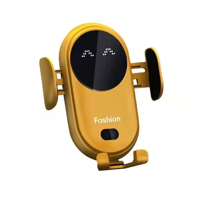 Intelligent wireless car charger Mobile phone holder, Car cell phone holder with charging function, 360° swivel Mobile phone holder, Fast charging wireless car charger Top Store