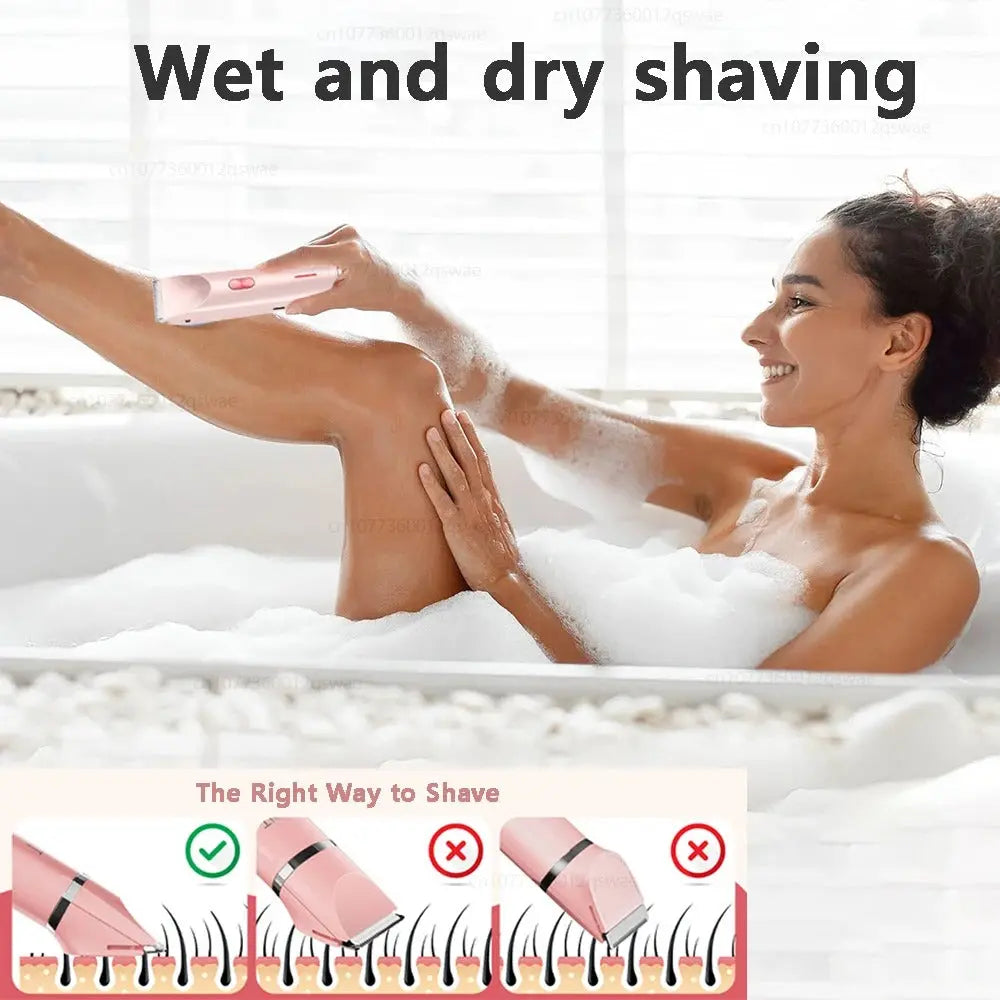 Dual-Function Electric Trimmer for Women Top Store