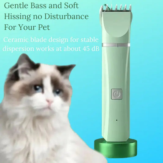 4-in-1 electric pet grooming kit, electric scissors, shaver trimmer, rechargeable My Shop 