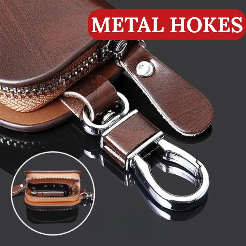 KeyWood™ – Luxury Car Key Case with Wood Grain Finish Top Store 
