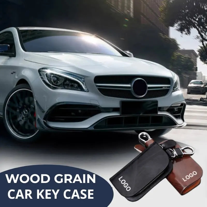 KeyWood™ – Luxury Car Key Case with Wood Grain Finish Top Store 