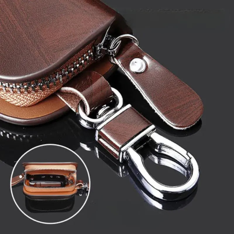 KeyWood™ – Luxury Car Key Case with Wood Grain Finish Top Store 