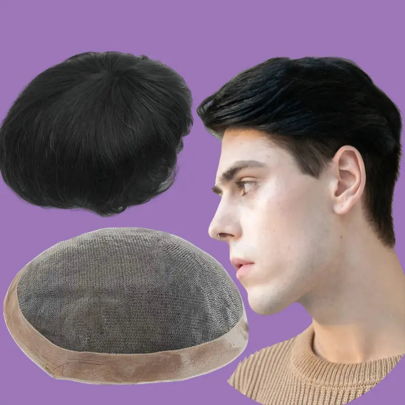 natural wig for men Top Store 